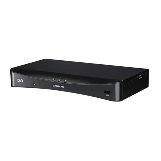 Grundig GSTB1701USB Manual