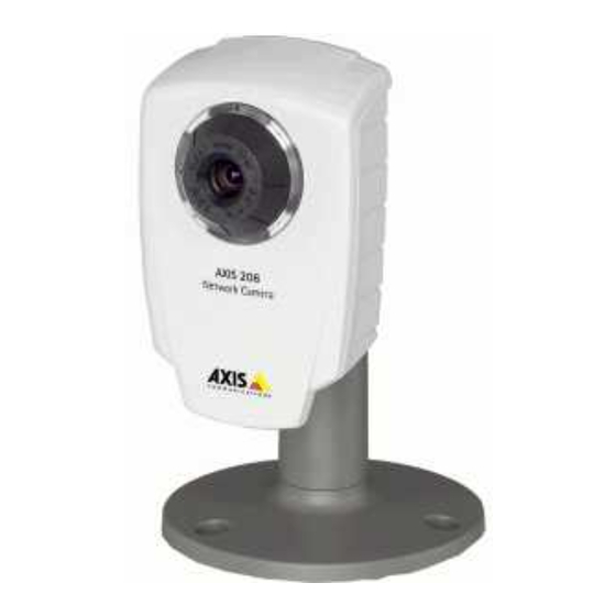 Axis 206 Installation Manual