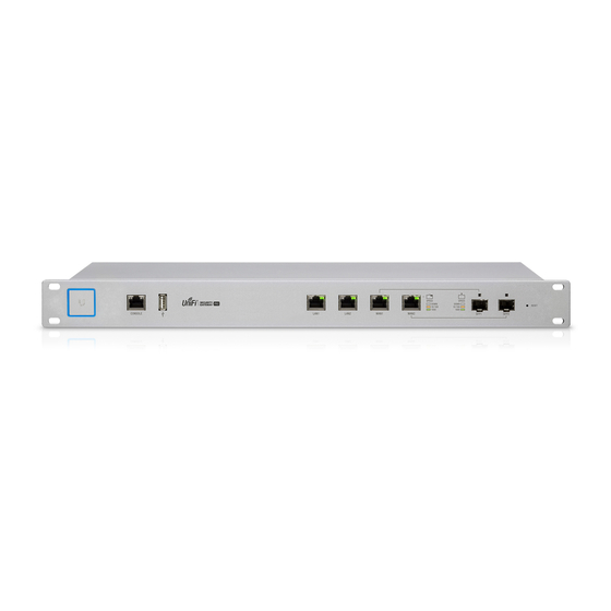 Ubiquiti USG-PRO-4 Quick Start Manual