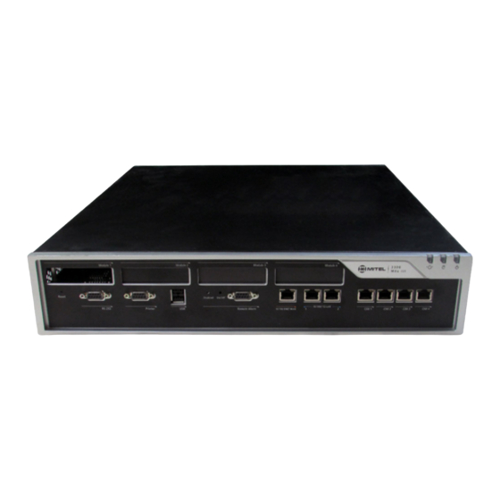 Mitel 3300 Quick Reference Manual