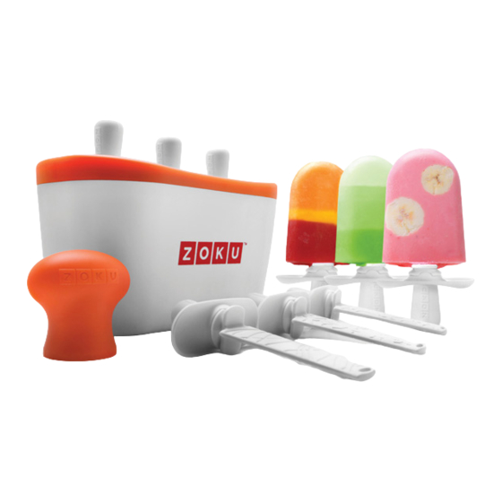 ZOKU Quick Pop Maker Instruction Manual