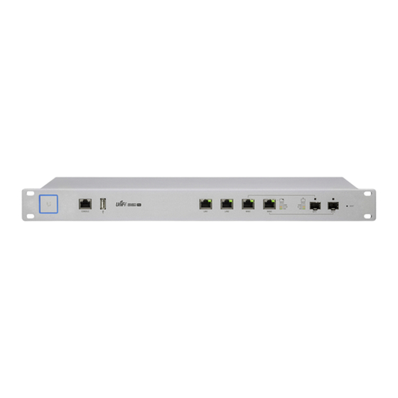 Ubiquiti USG-PRO-4 Quick Start Manual