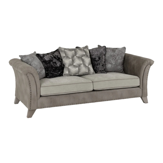 Seconique Grace 3 Seater Sofa Assembly Instructions