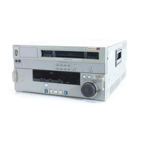 Sony Betacam SX DNW-A22P Maintenance Manual