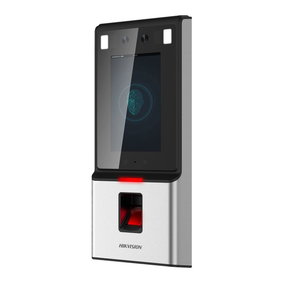 HIKVISION DS-K1T606 Quick Start Manual