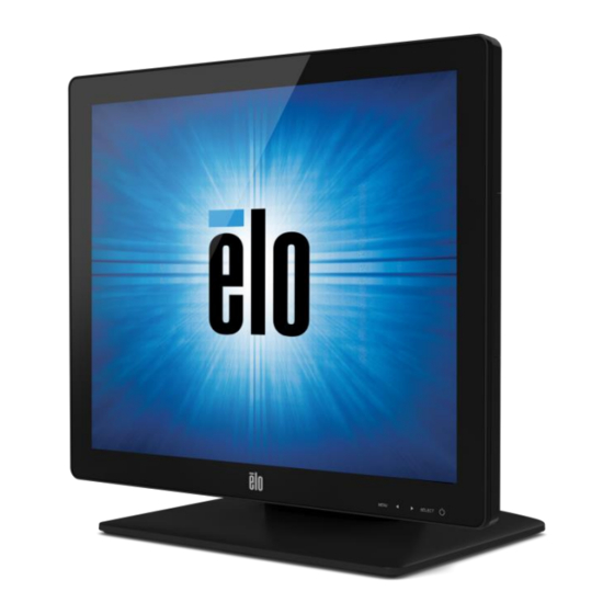 Elo TouchSystems ET1517L User Manual