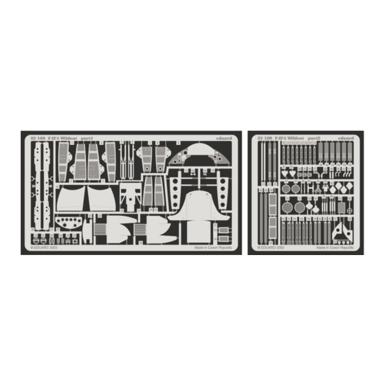Eduard F4F-4 Wildcat Assembly Instructions