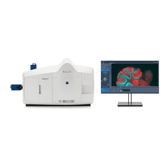 User Manuals: Zeiss Lightsheet 7 Microscope