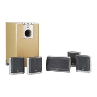JBL SCS 10 Owner's Manual