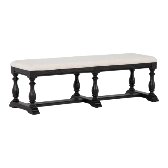 Living Spaces CHAPLEAU 305-P381400 Assembly Instructions