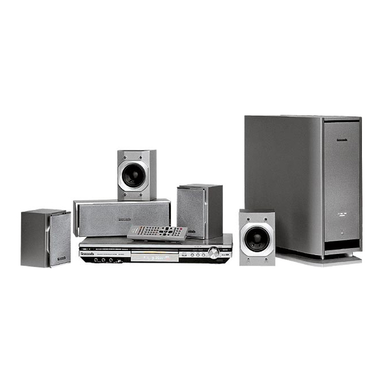Panasonic SC-HT860 Operating Instructions Manual