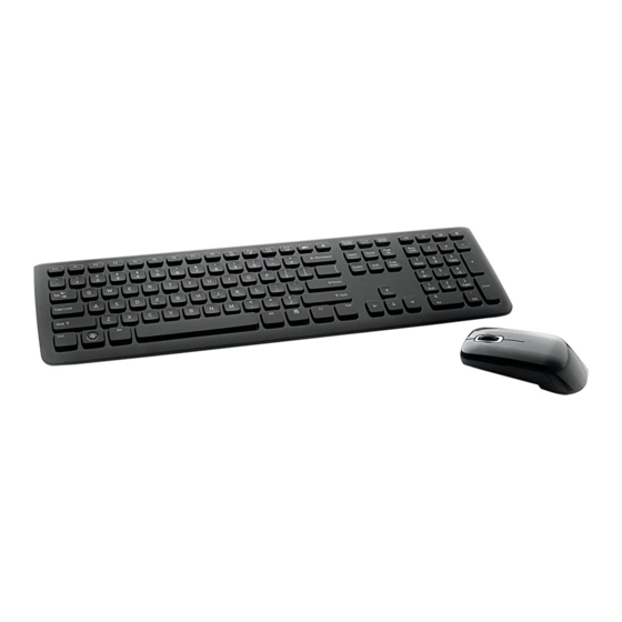 VERBATIM WIRELESS SLIM KEYBOARD AND MOUSE QUICK START MANUAL Pdf ...