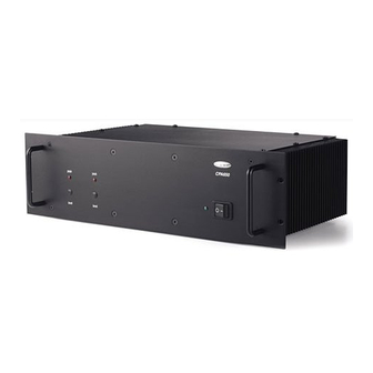 Biamp CPA 650 Operation Manual