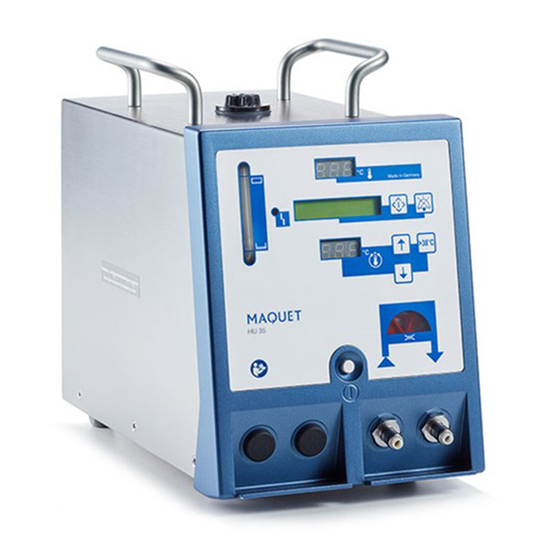 Maquet HU 35 Instructions For Use Manual