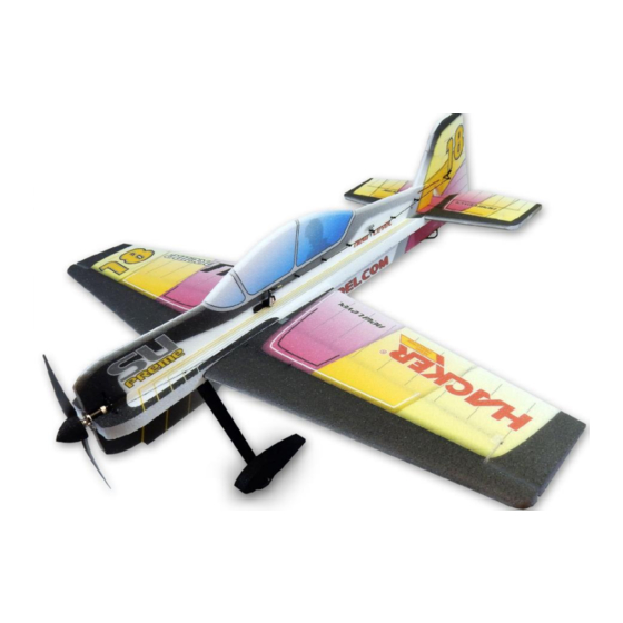 Hacker RACE1200 Series Aerobatic Toy Manuals