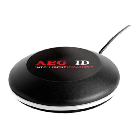 AEG ID ARE DT1 LF Manuals