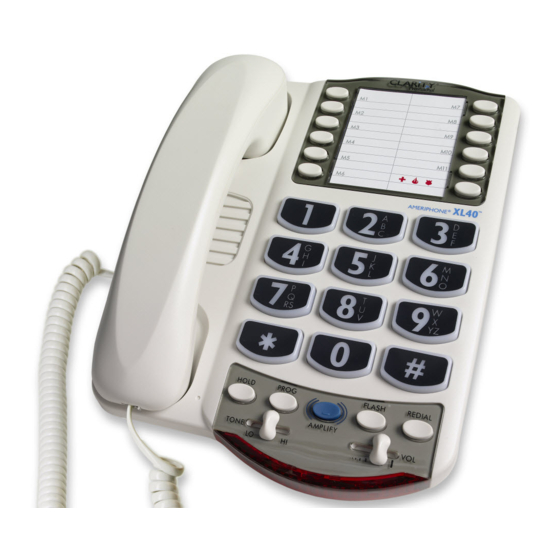Ameriphone XL40 Features