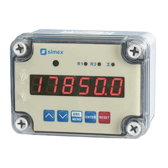 Simex SRP-N1186 User Manual