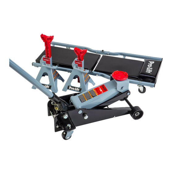 Pro-Lift G-4630JSC Operating Instructions & Parts Manual