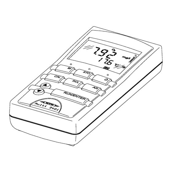 wtw 2F30-100 Operating Manual