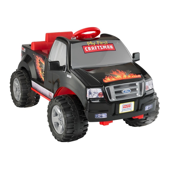 Power Wheels F-150 Owner's Manual With Assembly Instructions