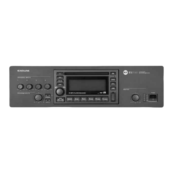 RCF ES3160 User Manual
