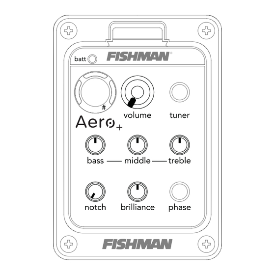 Fishman Aero Plus User Manual