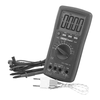 Draper DMM11B Instructions For
