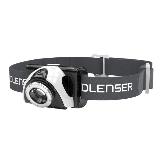 Led Lenser 6005 Operating Instructions Manual
