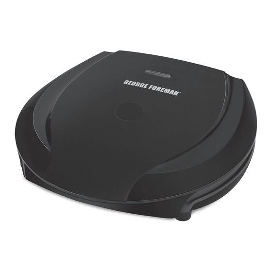 George Foreman GBZ0103B Owner's Manual