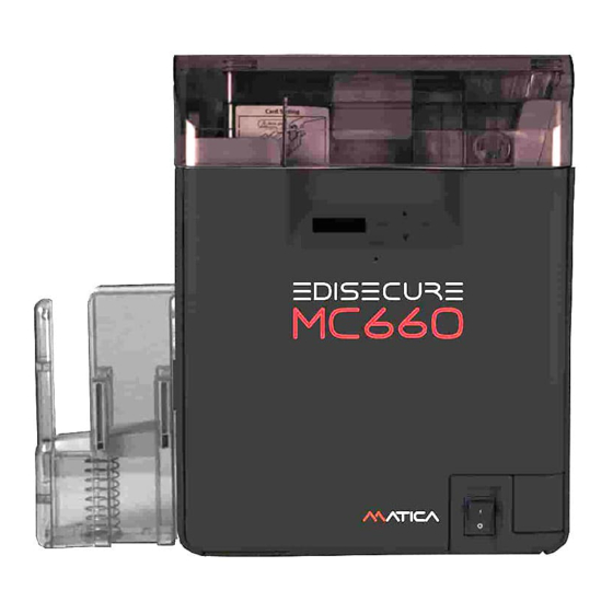 Matica MC660 Operating Manual