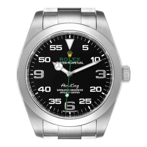 Rolex OYSTER PERPETUAL AIR-KING Manual