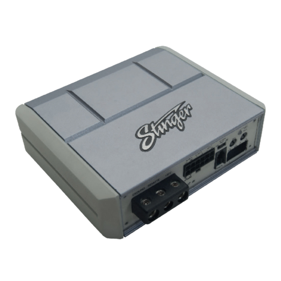 Stinger SPX350.2 Amplifier Manual