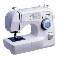 Brother XL3750 - Convertible Free Arm Sewing Machine Operation Manual