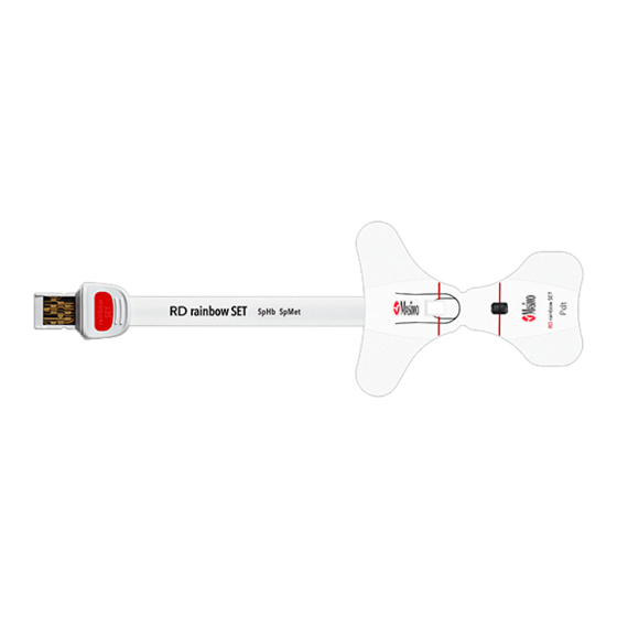 Masimo RD rainbow SET-2 Directions For Use Manual