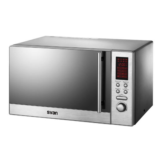 Svan SVMW823GDX Instruction Manual