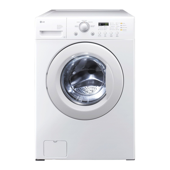 LG WM2010CW - 27in Front-Load Washer Manuals