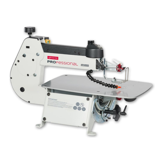 Axminster PROFESSIONAL AP406SS Manual