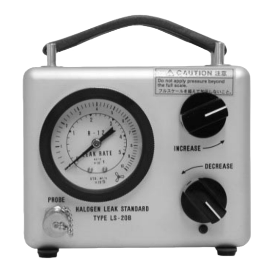 Bacharach LS-20B Manual