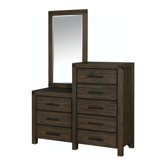 Furniture of America Rexburg CM7382CM Assembly Instructions