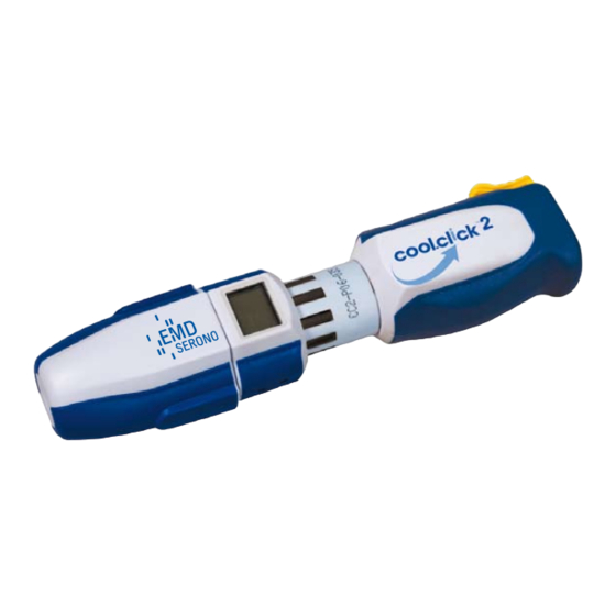 EMD Serono cool.click 2 Instructions For Use Manual