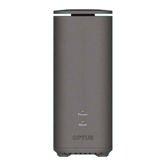 Optus Ultra WiFi Booster Gen 2 Quick Start Manual