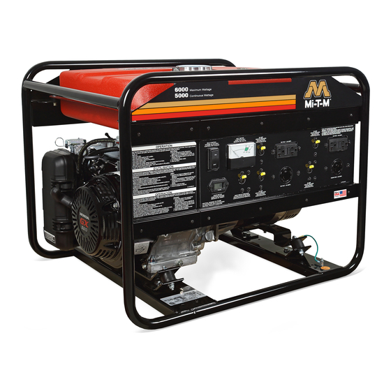 Mi-T-M GEN-6000-0MH0 Operator's Manual