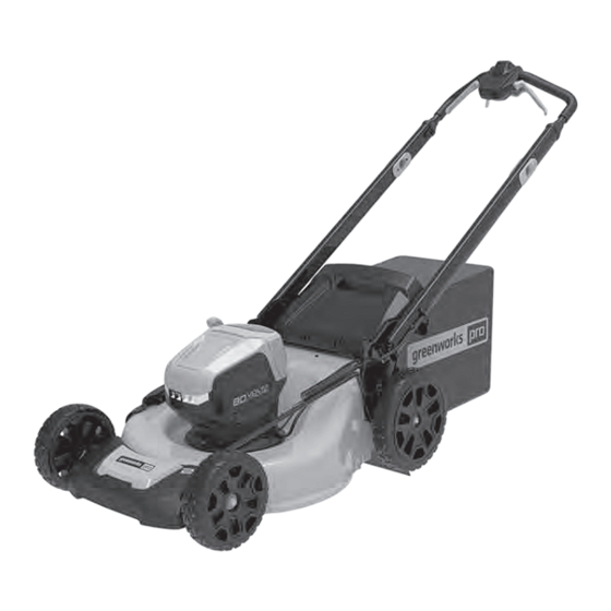 GreenWorks Pro 1314302HD Operator's Manual