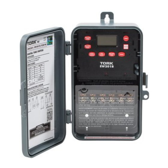 Tork EW201B Programming Instructions