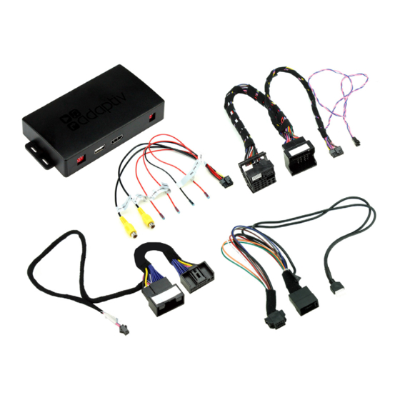 Adaptiv Mini CAM-AU7-AD Fitting & User Manual