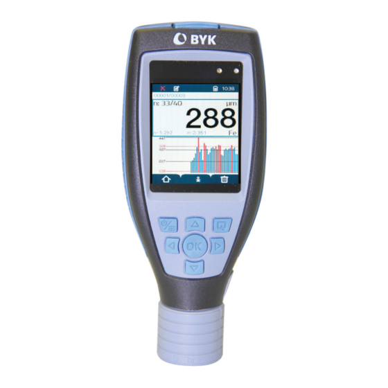Altana BYK byko-test 9500 Series Short Instructions