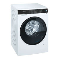 Siemens WD4HU540DN Instruction Manual And Installation Instructions