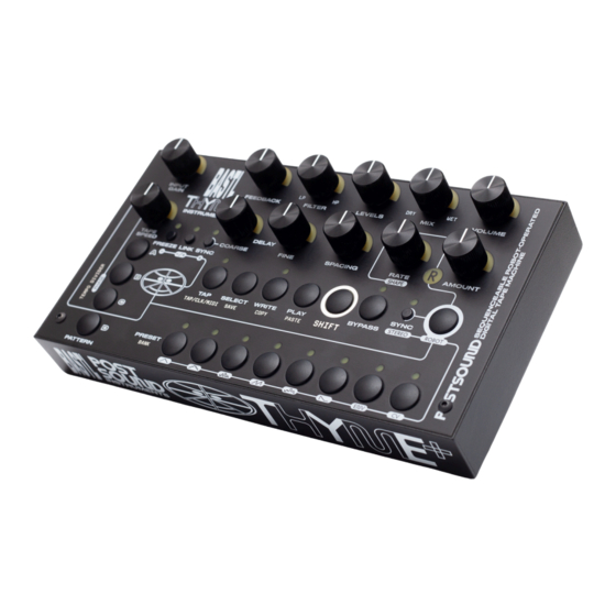 Bastl Instruments THYME+ Manuals