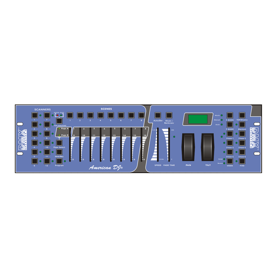 American DJ DMX Operator II User Manual